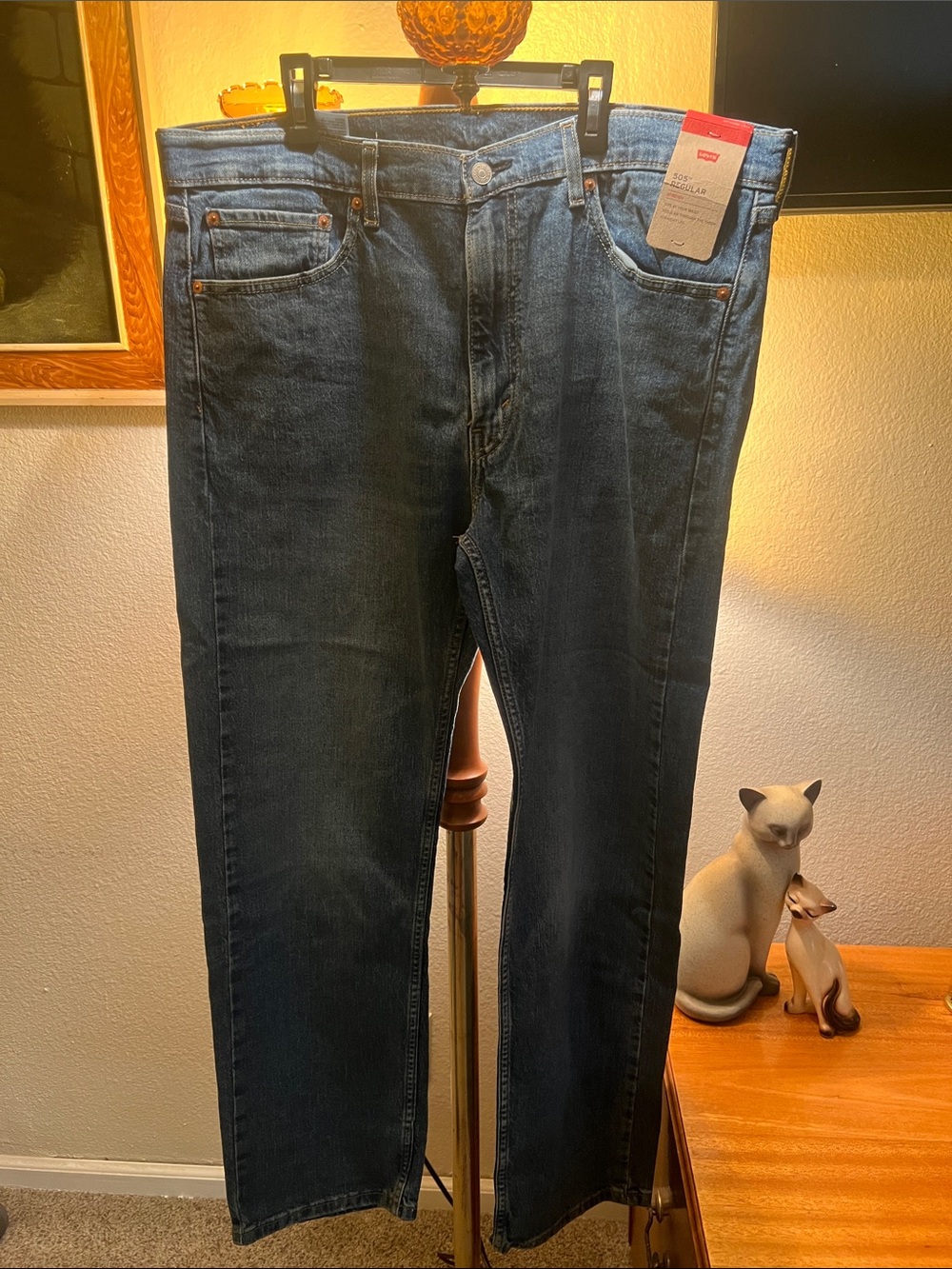 Dark Blue Men's Jeans - Levi’s Classic Straight Fit
